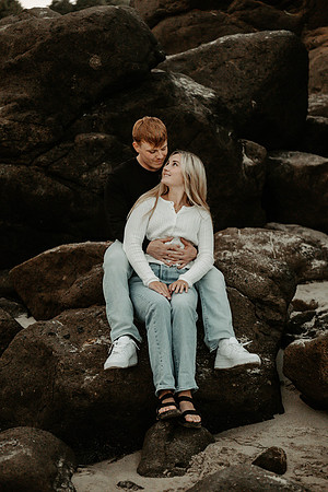 Javen-Aliyah-Oregon-Engagement-Photos-Depoe-Bay (30 of 59)