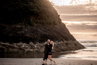 Adnan-Jenn-proposal-Rock-neskowin-oregon Engagement-7
