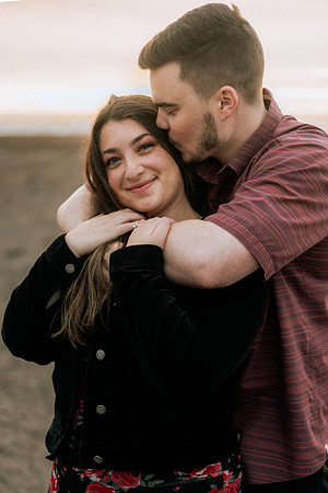 Drake & Kennedy Surprise Proposal Neskowin OREGON