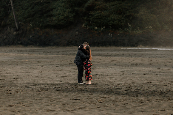 Drake & Kennedy Surprise Proposal Neskowin OREGON