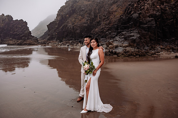 Cesar-Lesley-Cannon-Beach-Manzanita-Elopement Photos-87