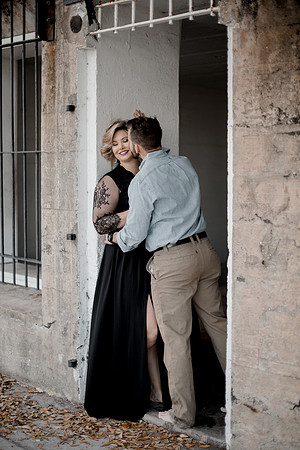 Shelby and Chuck Fort Desoto Florida Engagement Photography Session