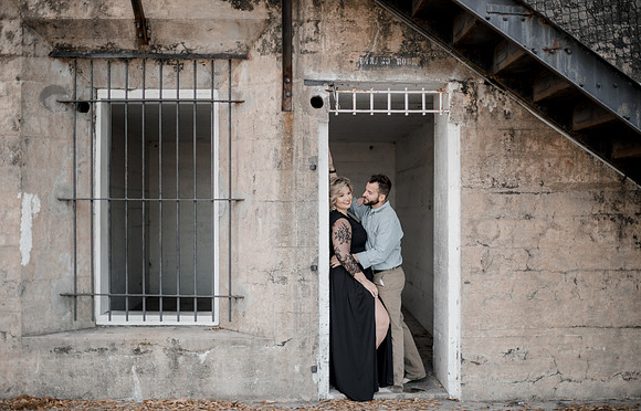 Shelby and Chuck Fort Desoto Florida Engagement Photography Session