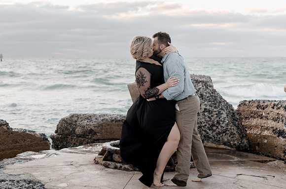 Shelby and Chuck Fort Desoto Florida Engagement Photography Session