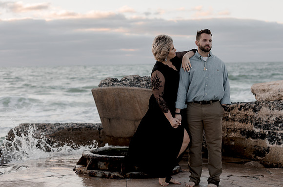 Shelby and Chuck Fort Desoto Florida Engagement Photography Session