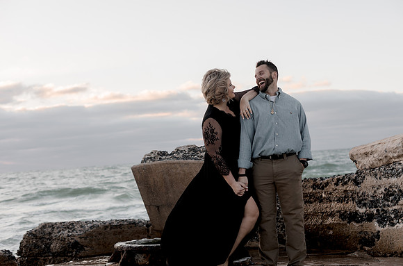 Shelby and Chuck Fort Desoto Florida Engagement Photography Session