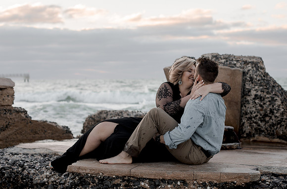 Shelby and Chuck Fort Desoto Florida Engagement Photography Session
