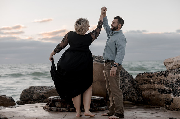 Shelby and Chuck Fort Desoto Florida Engagement Photography Session
