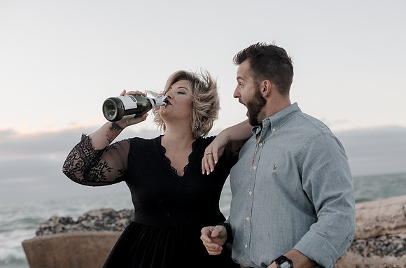 Shelby and Chuck Fort Desoto Florida Engagement Photography Session