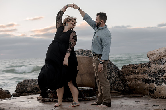 Shelby and Chuck Fort Desoto Florida Engagement Photography Session