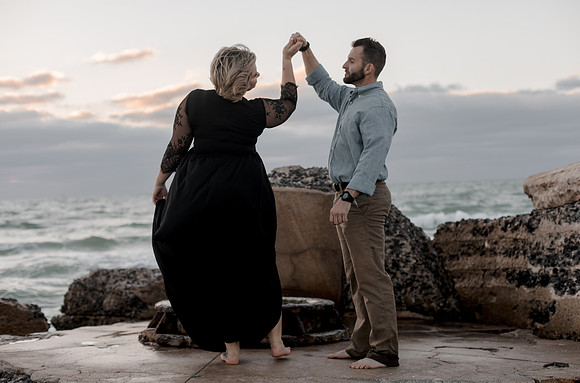 Shelby and Chuck Fort Desoto Florida Engagement Photography Session
