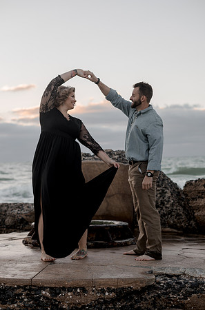 Shelby and Chuck Fort Desoto Florida Engagement Photography Session