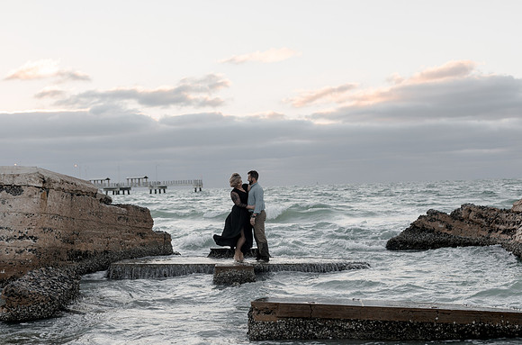Shelby and Chuck Fort Desoto Florida Engagement Photography Session