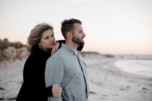 Shelby and Chuck Fort Desoto Florida Engagement Photography Session