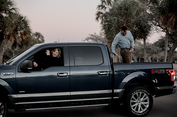 Shelby and Chuck Fort Desoto Florida Engagement Photography Session