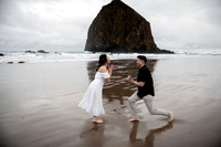 Leon Cannon Beach Engagement