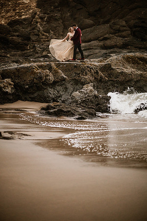 Spencer-Brandy-Fishing-Rock-State-Park-Depoe-Bay-Oregon-Elopement- Photos-9921-3