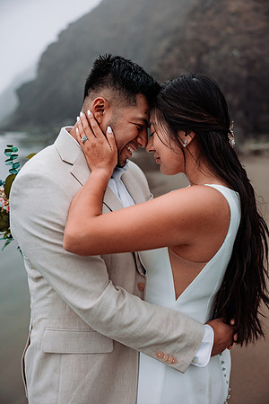 Cesar-Lesley-Cannon-Beach-Manzanita-Elopement Photos-112