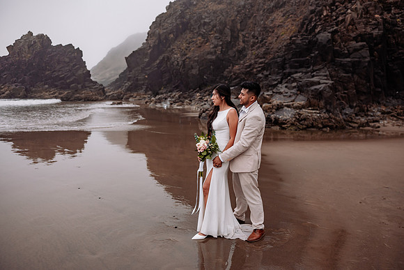 Cesar-Lesley-Cannon-Beach-Manzanita-Elopement Photos-86