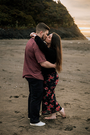 Drake & Kennedy Surprise Proposal Neskowin OREGON